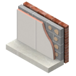 A Guide On How To Dot and Dab Insulated Plasterboard